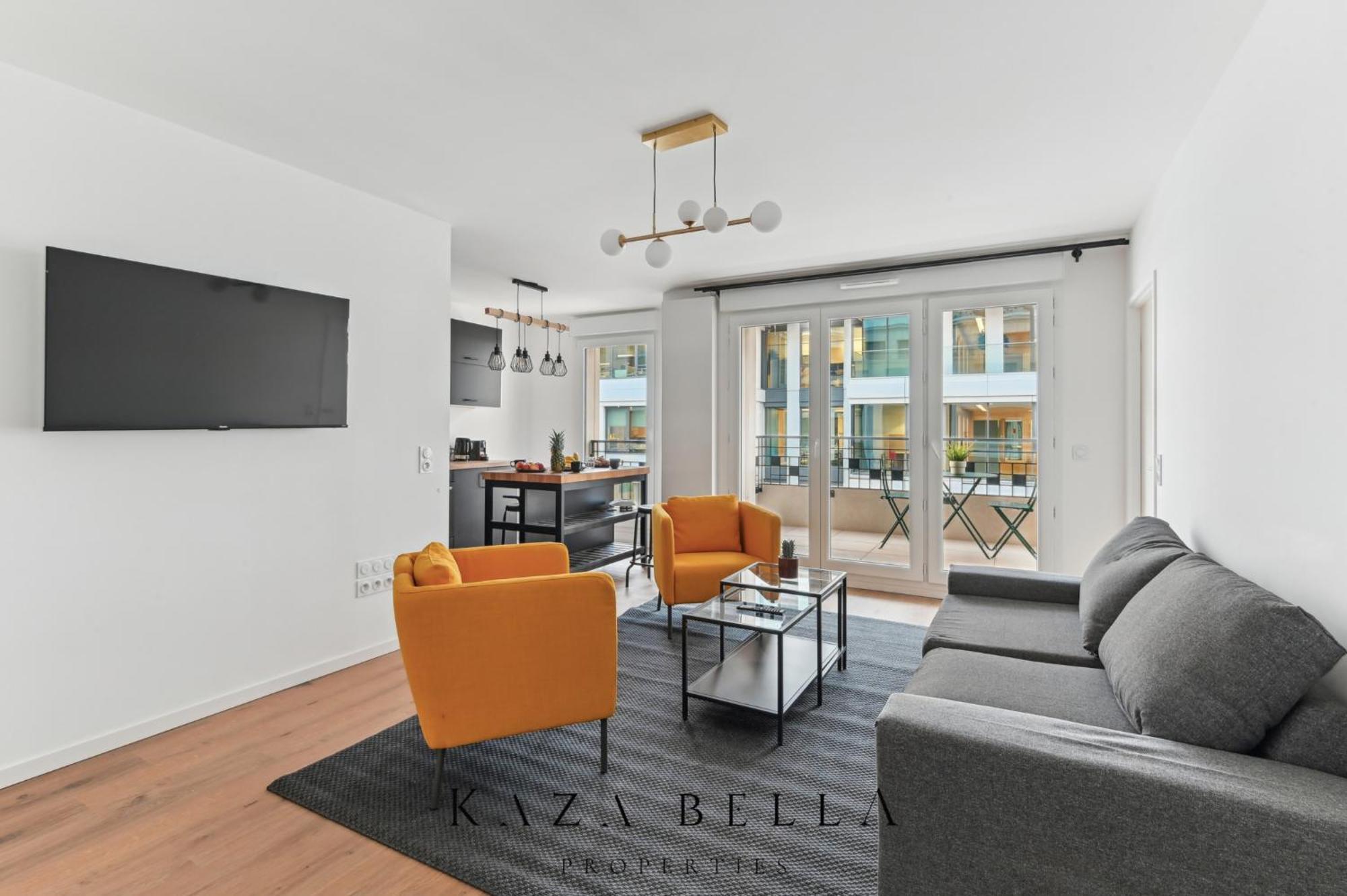 Kaza Bella - Saint Ouen Beautiful Apartment Dış mekan fotoğraf